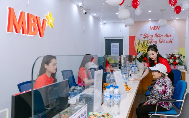 Ảnh Ngân hàng Việt Nam Hiện Đại MBV Phòng giao dịch Nguyễn Trường Tộ 1