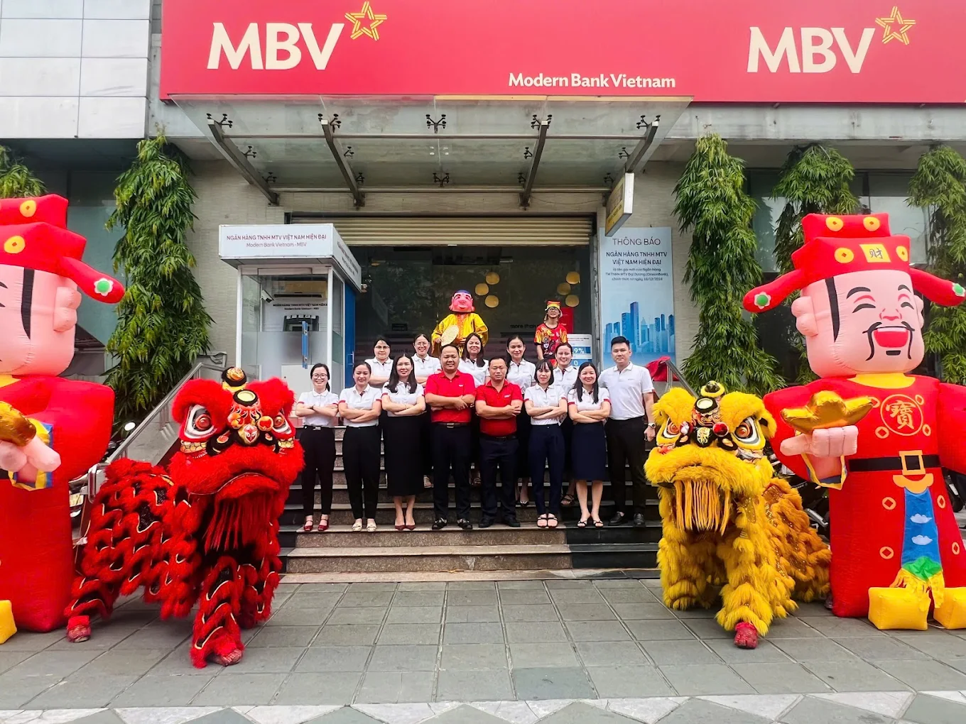 Ảnh Ngân hàng Việt Nam Hiện Đại MBV PGD Nam Hà Tĩnh 1